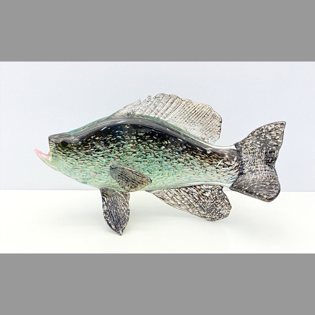 Black Crappie – Kaser Glass Studio