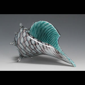 Grey Stripe-Aqua
